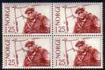 NORWAY   Scott #  731-2**  VF MINT NH Blk4 - Unused Stamps