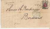 Rl138/- RUSSLAND - Riga-Bordeaux 1878, Michel 26x - Storia Postale