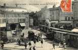 01 - AIN - PONT De VAUX - PLACE JOUBERT - ARRIVEE Des TRAMWAYS - TRAMWAY En GROS PLAN - Pont-de-Vaux