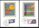 LOT 4 CARTES MAX-  TTB- THEME : SCIENCES ET TECHNIQUES- Dates Visibles Aux Scans. - Colecciones & Series