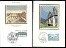 LOT 4 CARTES MAX-  TTB- THEME : PONTS ANCIENS ET RESSENTS.- Dates Visibles Aux Scans. - Collections, Lots & Series