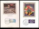 4 CARTES MAXIMUM - TTB- THEME : CONSEIL DE L'EUROPE  - Dates Visibles Aux Scans. - Collections, Lots & Series