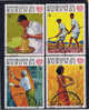 BU Burundi 1969 Mi 488-91A - Usados