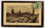 H144 - LONDRES - Westminster Bridge And Houses Of Parliament (1910 - Jolie Carte TUCK'S Avec Bords Gaufrés) - Houses Of Parliament