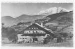 74 )) COMBLOUX, Le Chalet Des Etudiants Et Le Mont Blanc, CPSM 9 X 14 Ed J Cellard N° 1412 - Combloux