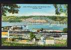 Early Postcard Julien Dubuque Bridge & Mississippi River Iowa Sent From Dickeyville Wisconsin USA - Ref 293 - Autres & Non Classés
