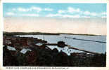 VERMONT / BURLINGTON / VIEW OF LAKE CHAMPLAIN AND BREAKWATER - Burlington