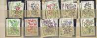 TIMBRES** TAXES ANDORRA 1985 YT 53 à 62 /FLORES BAIES SAUVAGES - Unused Stamps