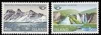 (007) Iceland / Islande  Norden / Landscapes / Tourism / Paysages / Landschaften  ** / Mnh  Michel 596/97 - Otros & Sin Clasificación