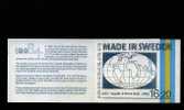 SWEDEN/SVERIGE - 1984  INDUSTRY & TRADE   BOOKLET  MINT NH - 1904-50