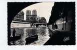 Cpsm 75 PARIS    Sous Les Ponts De Paris - The River Seine And Its Banks