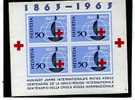 SWITZERLAND/SWEIZ/SUISSE - 1963  RED CROSS  MS  MINT NH - Blocs & Feuillets