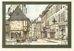 23 AUBUSSON - Grande Rue  - Illustration Yves Ducourtioux - Aubusson