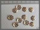 50 Intercalaires Dorés Env. 6mm - Perles