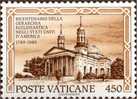 19249) Bicentenario Della Gerarchia Ecclesiastica Negli U.S.A. Serie Completa Nuova Di 3 Valori - Sonstige & Ohne Zuordnung