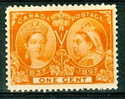 1897 1 Cent  Queen Victoria Diamond Jubilee  #51 - Nuevos