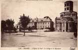 ISSOIRE : (63) L'Eglise St Paul. Le Collège Et Le Monument - Issoire