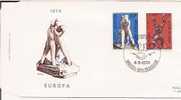 België  FDC  1714/1715   Brussel-Bruxelles   Europa - Other & Unclassified