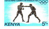 BOXING :KENYA1984 LOS ANGLES MNH - Boxing