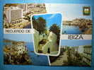 R.6969 BALEARES IBIZA ISLA BLANCA RECUERDO AÑOS 60/70 CIRCULADA MIRA MAS POSTALES DE ESTA CIUDAD EN MI TIENDA - Ibiza