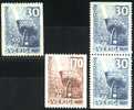 SUEDE / SWEDEN - 1958 - *  / YT 432-433 Avec/with 432b - Scott 529-531 - Unused Stamps