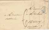 BELLE MARQUE POSTALE PARIS 1828 TAXE - 1801-1848: Precursors XIX