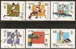 Poland 1988 Mi# 3149-3154 Used - Summer Olympics, Seoul - Gebruikt