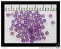 Lot De 30 Perles En Véritable Améthyste 2mm - Perles