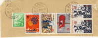 JAPAN USED COVERS 1972 - Covers & Documents