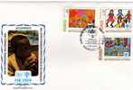 UNICEF Kindertag 1979 Mosambique 694/9+ ZM80 3x FDC 6€ Kinder-Zeichnungen Painting Children Cover Set Art Bf UNESCO - UNICEF