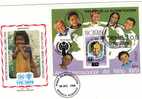 UNICEF Kindertag  1979 Alphabetisierung Nikaragua 2154/8 + Block 133 2FDC 140€ - UNICEF