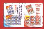 Japan Japon  Telefonkarte Télécarte Phonecard Telefoonkaart  -  Meiji   Food - Levensmiddelen