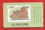 Japan Japon  Telefonkarte Télécarte Phonecard Telefoonkaart  -  Briefmarke Stamp Timbre-poste - Postzegels & Munten