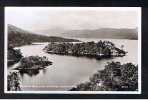 Real Photo J.B. White Postcard Ellen's Isle Loch Katrine Trossachs Stirlingshire Scotland - Ref 295 - Stirlingshire