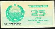 5 Cym  "OUZBEKISTAN"      1992   UNC     Ro 61 - Uzbekistán