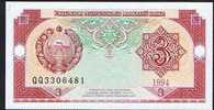 3 Cym  "OUZBEKISTAN"      1994   UNC     Ro 60 - Oezbekistan