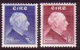 Q0722 - IRLANDE IRELAND Yv N°128/29 ** - Unused Stamps