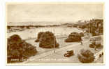 OLD FOREIGN 1890 -  UNITED KINGDOM - ENGLAND  - HAMPSHIRE - CANOE LAKE AND SOUTH PARADE PIER.SOUTHSEA BUS OLD AUTOMOBILE - Altri & Non Classificati