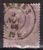 21  Obl  Cob 135  (timbre Entier) - 1865-1866 Profil Gauche