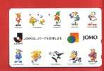 Japan Japon  Telefonkarte Télécarte Phonecard Telefoonkaart -  Comic Football Fußball  Soccer Delfin Dolphin  Dauphin - BD