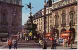 CPA.  LONDON / LONDRES.    Piccadilly Circus.       1953.      (animée) - Piccadilly Circus