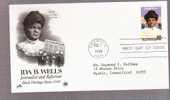 FDC Ida B. Wells - Scott # 2442 - 1981-1990