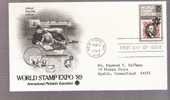 FDC World Stamp Expo '89 - Scott # 2410 - 1981-1990