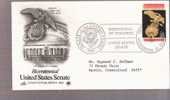 FDC Bicentennial United States Senate - Scott # 2413 - 1981-1990