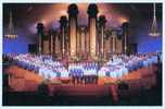 Mormon Tabernacle Choir - Temple Square, Salt Lake City, Utah. Unused. - Salt Lake City