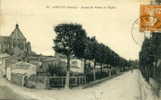 85 - CPA Aizenay - Avenue De Verdun Et L'Eglise - Aizenay