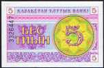 5 Tyin "KAZAKHSTAN"  1993  UNC  Ro 36 - Kasachstan