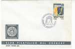 URUGUAY FDC COVER TEXTIL CLOTHES COMMERCE - Textil