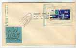 URUGUAY FDC COVER MOON LANDING SPACE STARS - Astronomie
