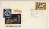 URUGUAY FDC COVER HORSE CARRIAGE RIO NEGRO CATTLE AGRICULTURE DAM BEE - Water